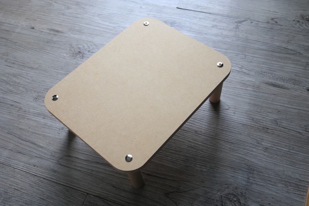 リバーシブル天板のコタツにもなるローテーブル