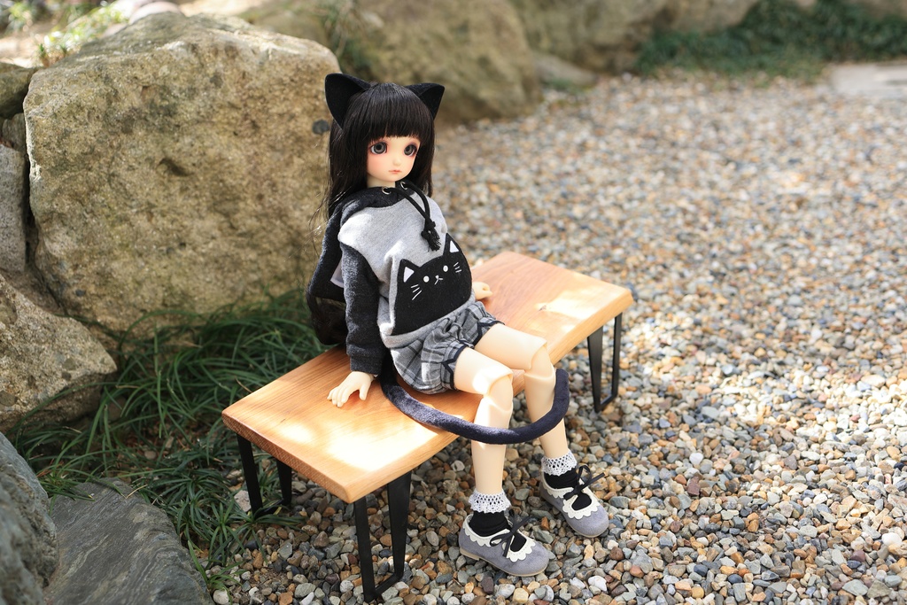 耳付板のチェアテーブル19号(脚2種付)