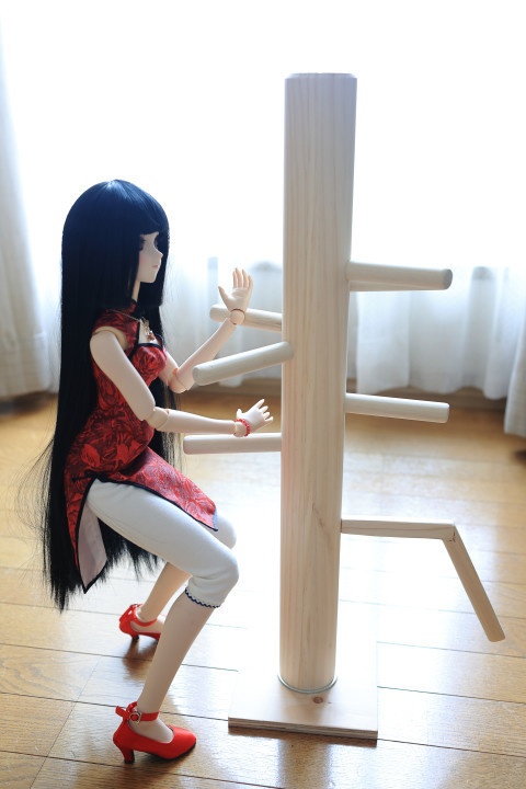 娃娃大小的木人椿<ドールサイズ木人椿>