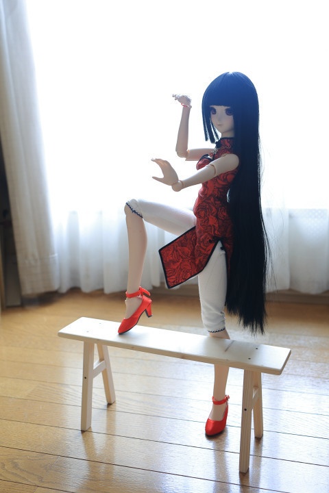 実木凳子 〈カンフーベンチ大〉