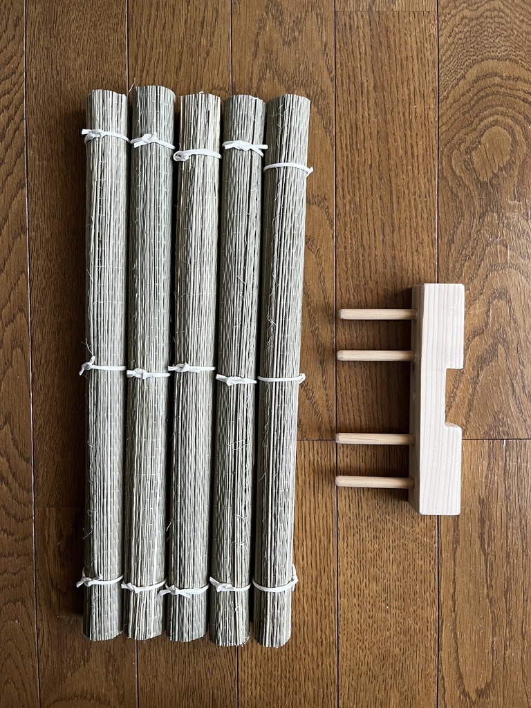 1/3サイズ 試斬台&巻藁