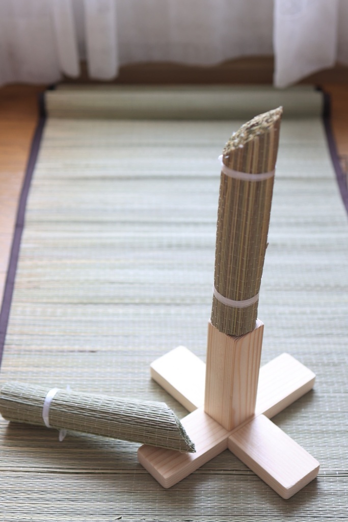 1/3サイズ 試斬台&巻藁