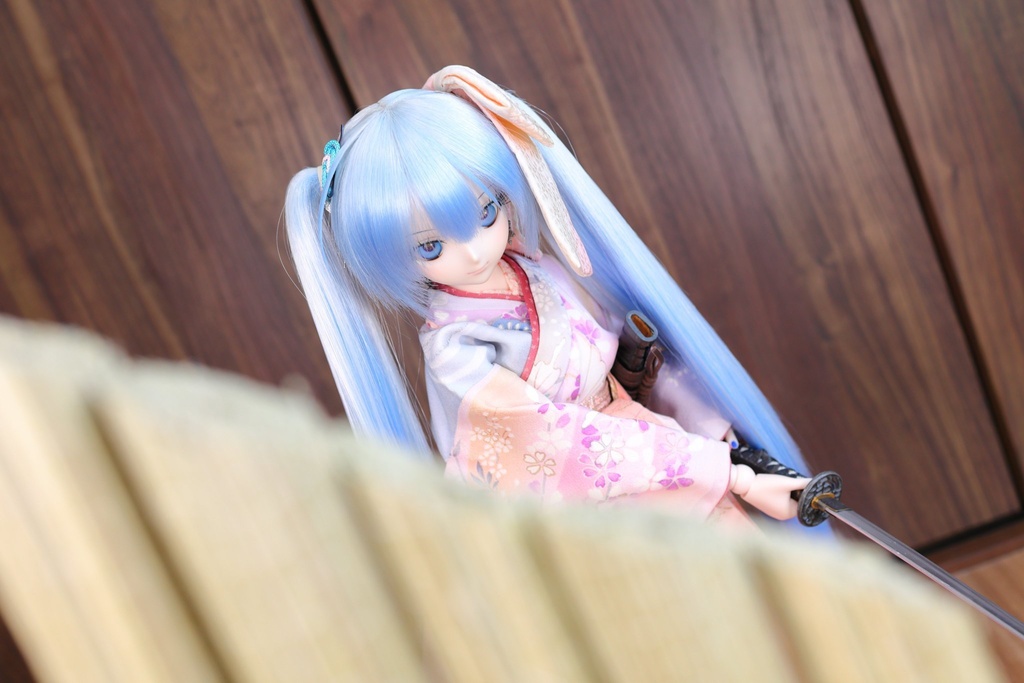 1/3サイズ 試斬台&巻藁