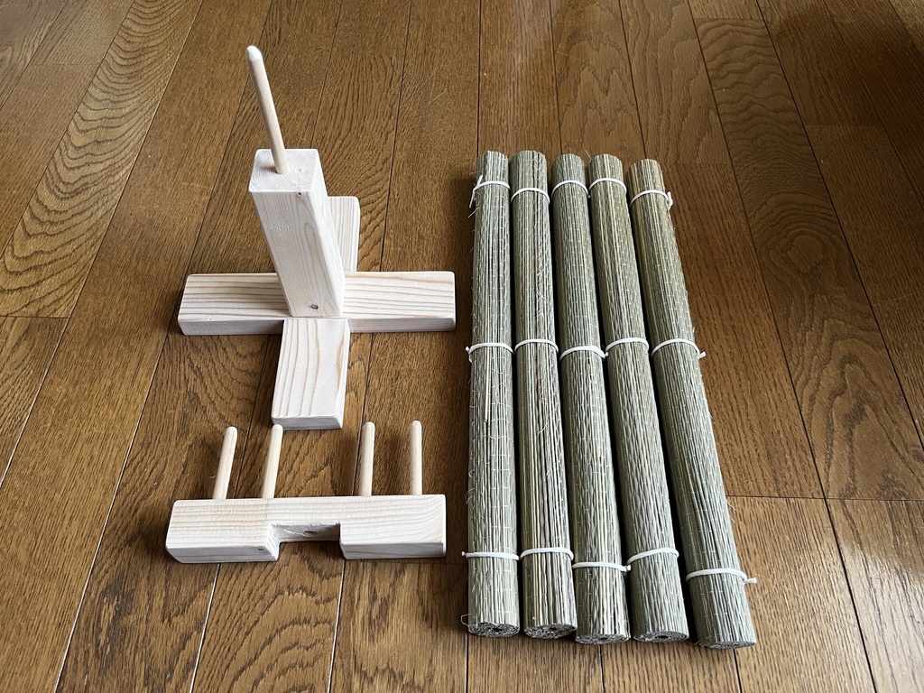 1/3サイズ 試斬台&巻藁