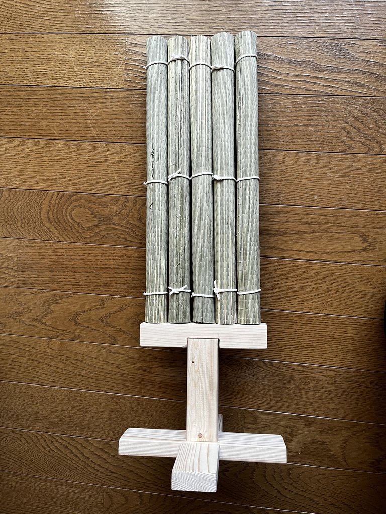 1/3サイズ 試斬台&巻藁