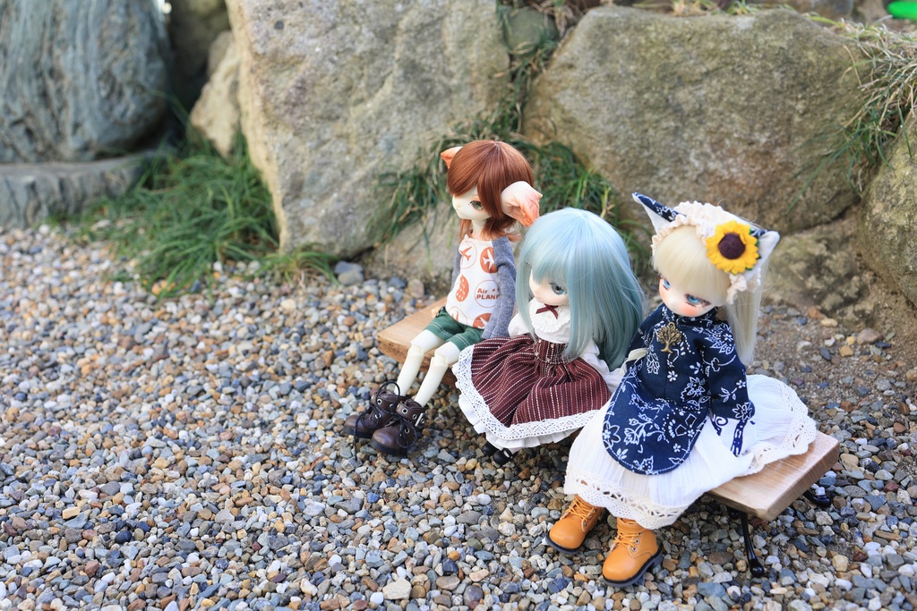 20cmクラス用耳付板のベンチ試作1号