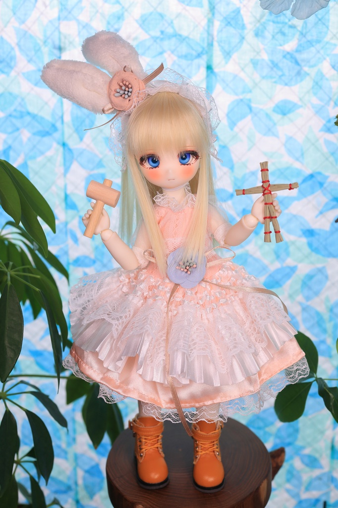 【送料無料】1/6 わらにんぎょう&きづち