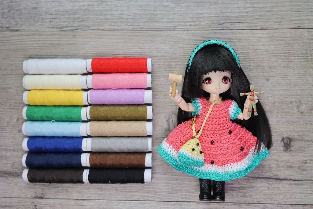 【送料無料】1/12 わらにんぎょう&きづち