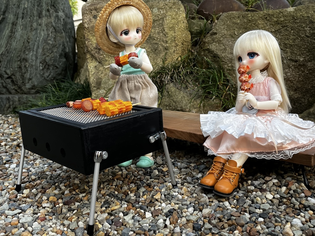 ドール用BBQコンロ