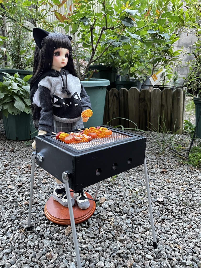 ドール用BBQコンロ