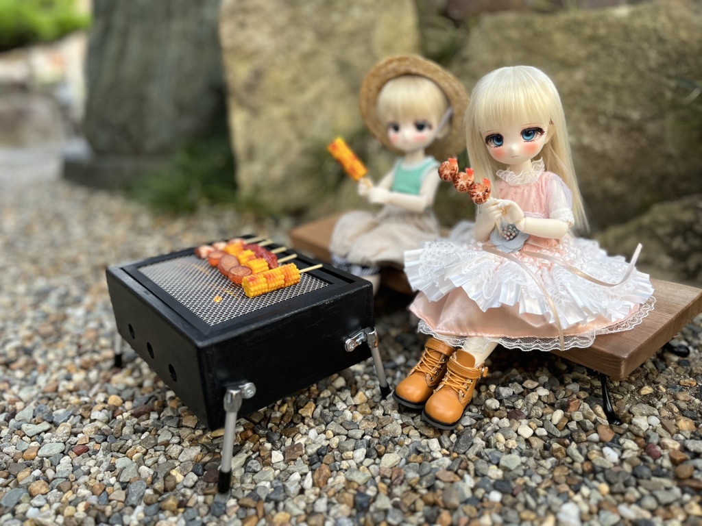 ドール用BBQコンロ