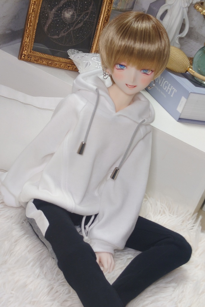 【DDB】リブパネルパーカー