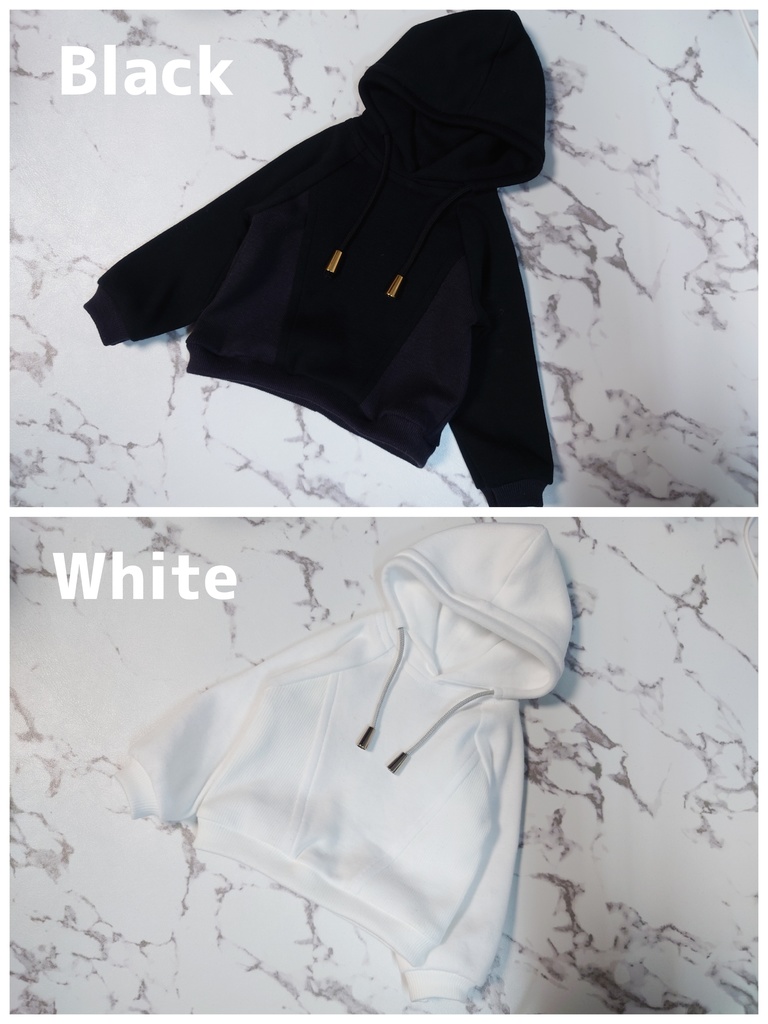 【DDB】リブパネルパーカー