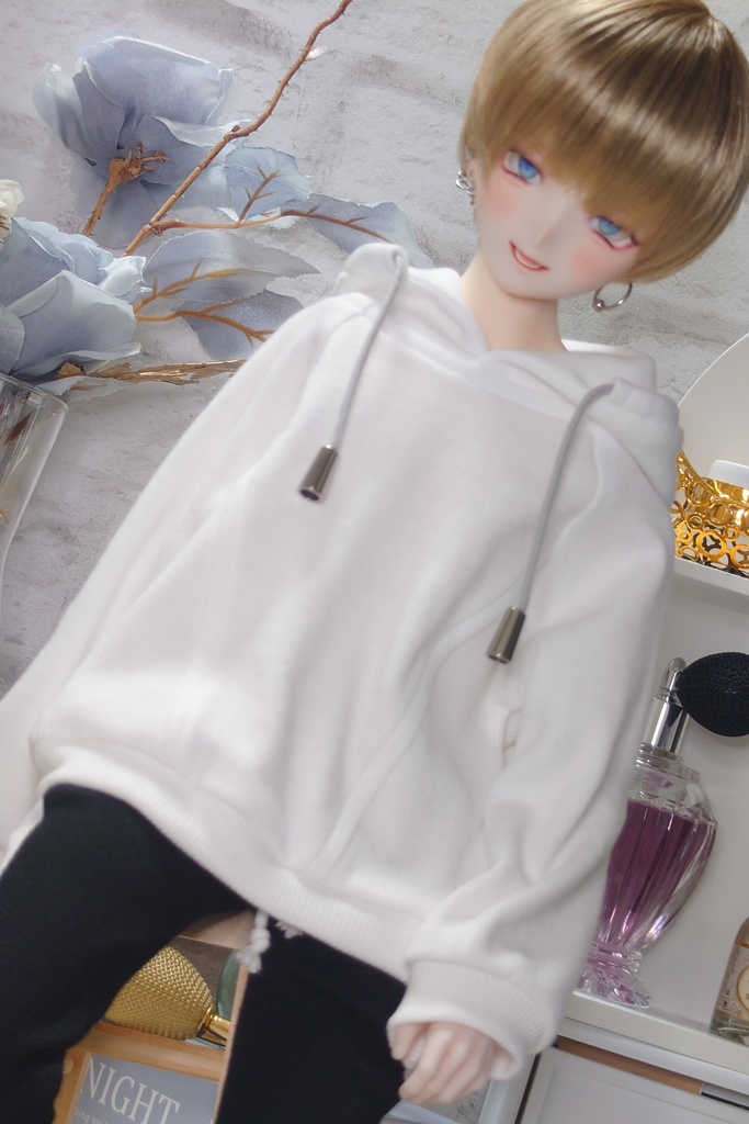 【DDB】リブパネルパーカー