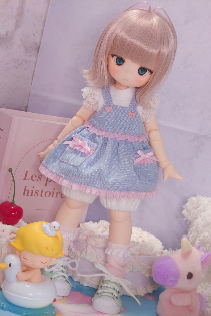 【1/6サイズ】デニムワンピセット
