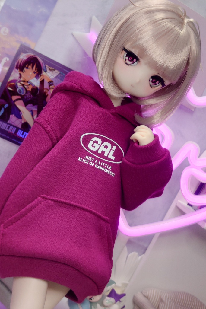 【MDD】シンプルパーカーワンピ