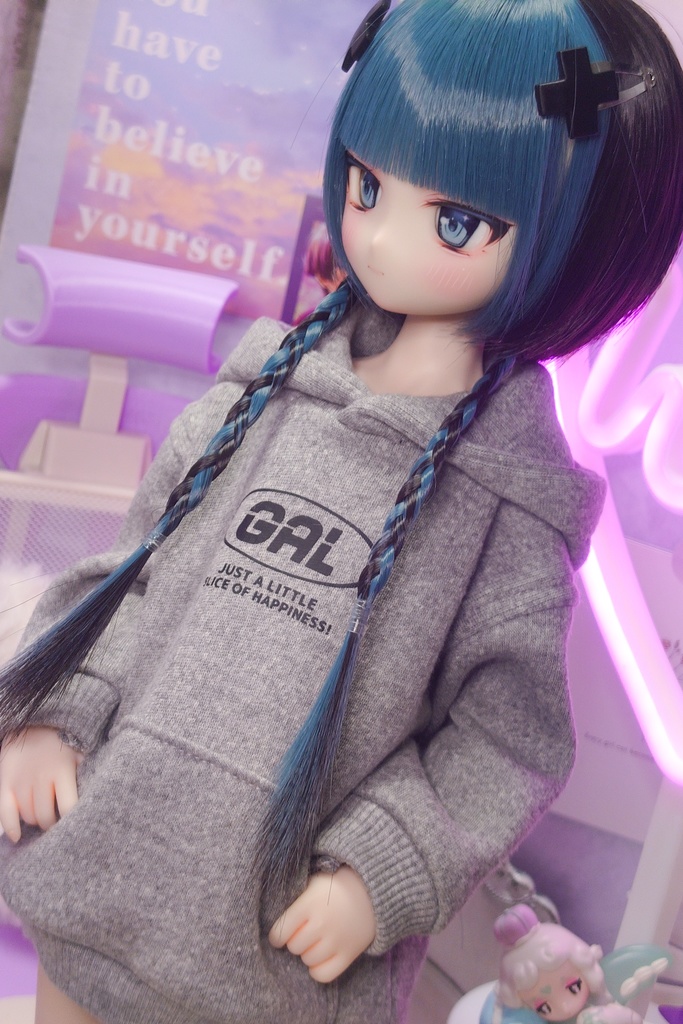 【MDD】シンプルパーカーワンピ