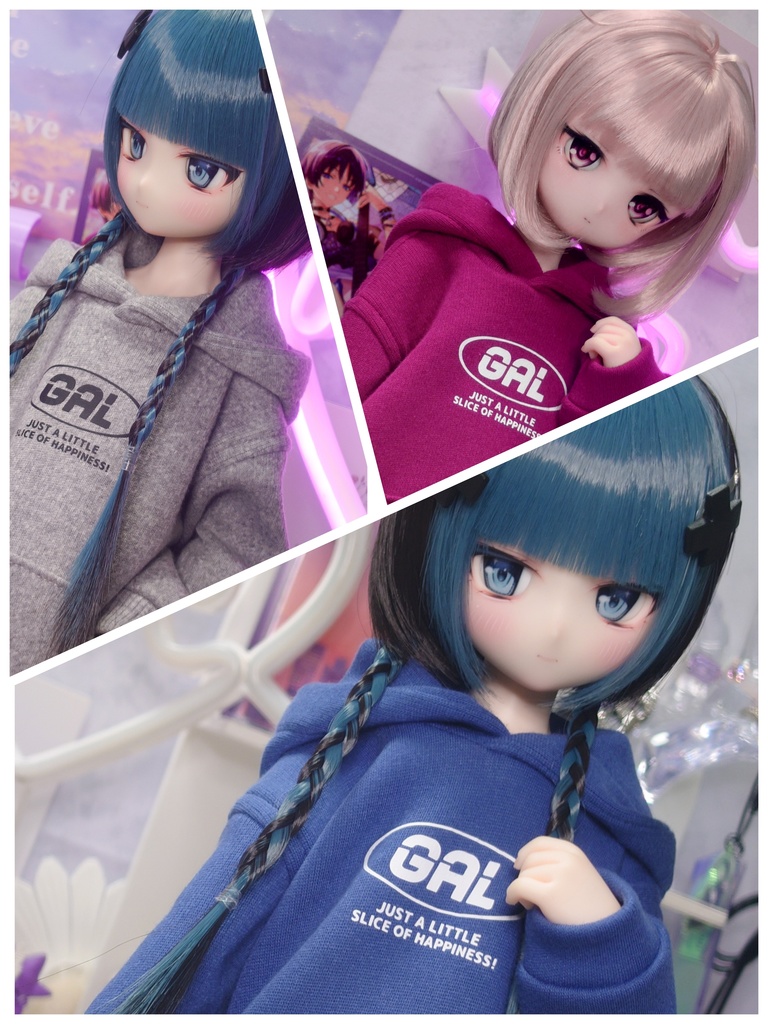 【MDD】シンプルパーカーワンピ