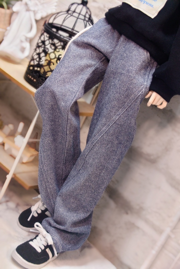 【DDB】切り替えワイドパンツ