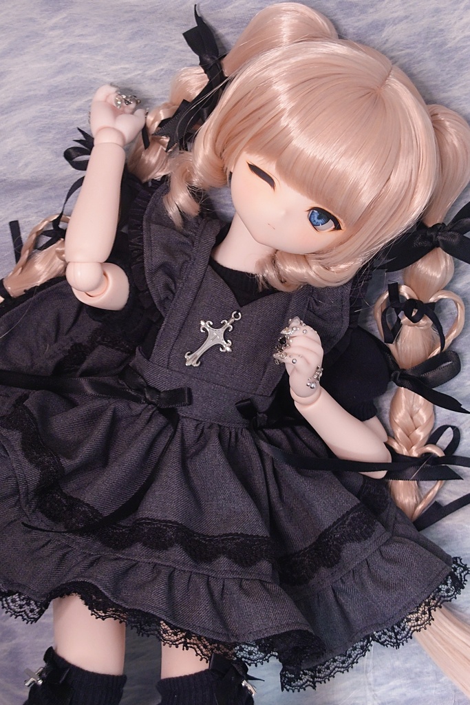 【MDD】十字架エプロンワンピセット
