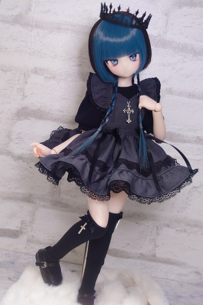 【MDD】十字架エプロンワンピセット