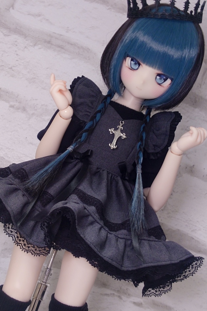 【MDD】十字架エプロンワンピセット