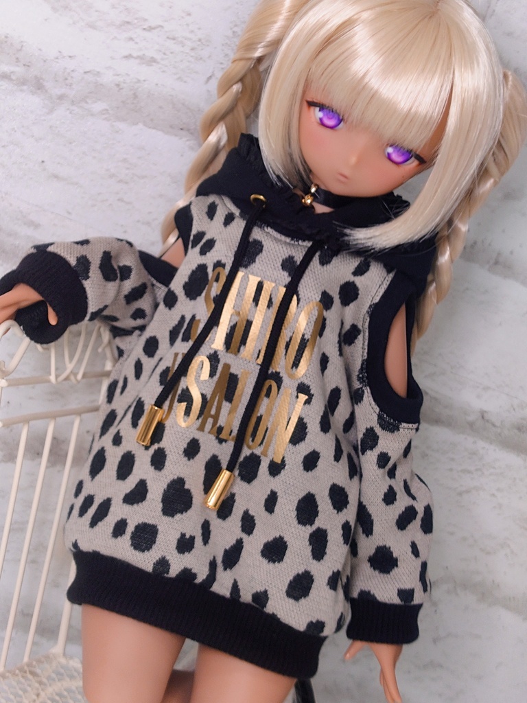 【MDD】肩出しギャルパーカーワンピ