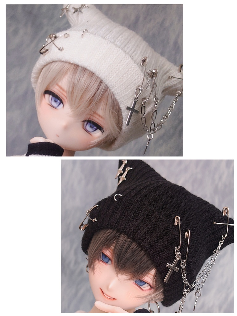 サブカルネコミミニット帽