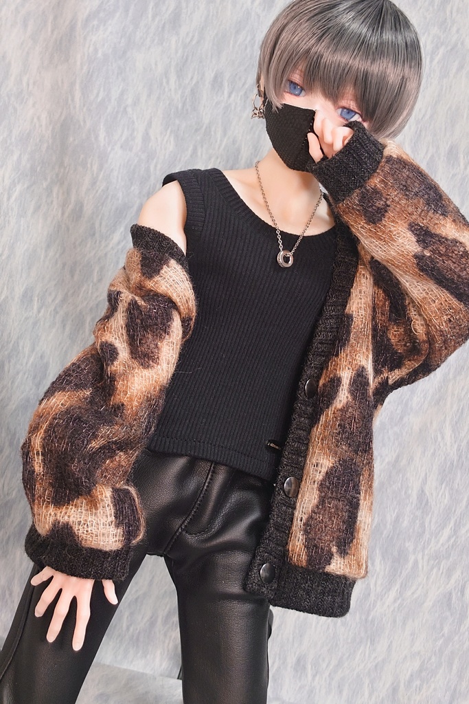 【DDB】ヒョウ柄カーディガン