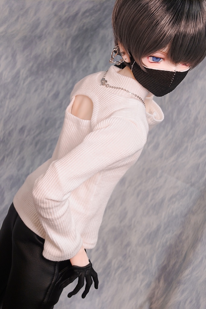 【DDB】リバーシブルオープンハイネック