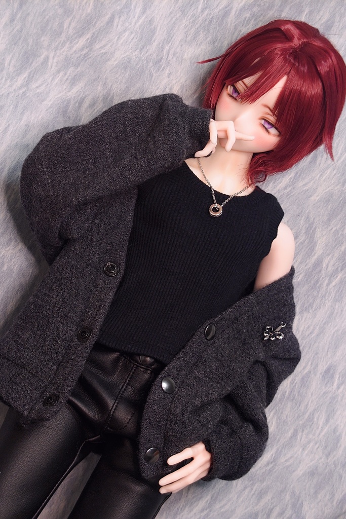 【DDB】ワンポイントカーディガン