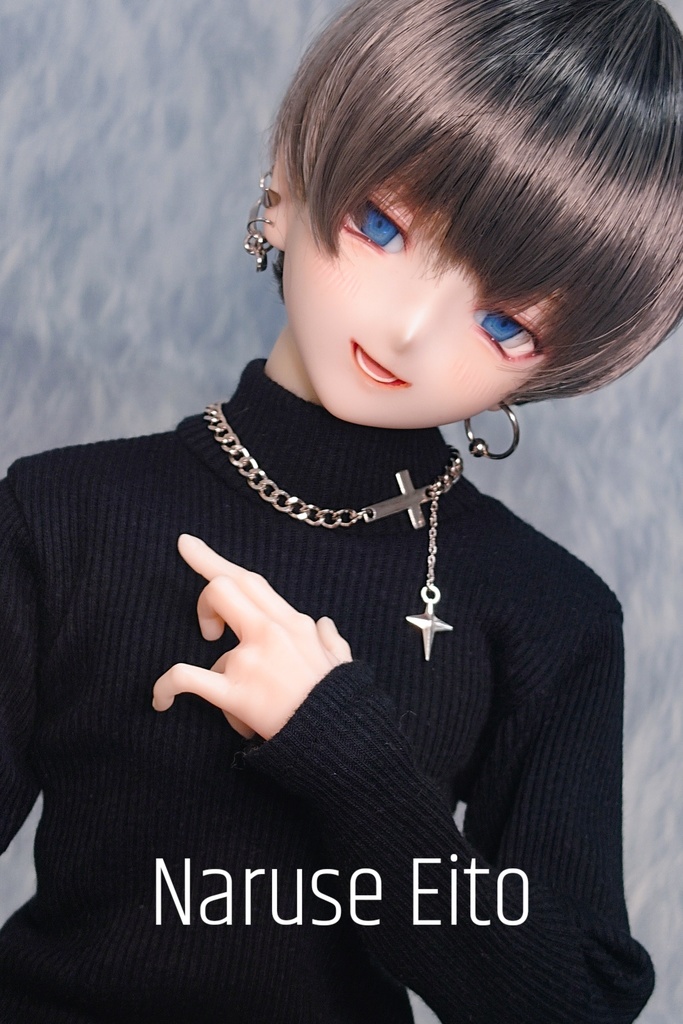 アシメクロスネックレス