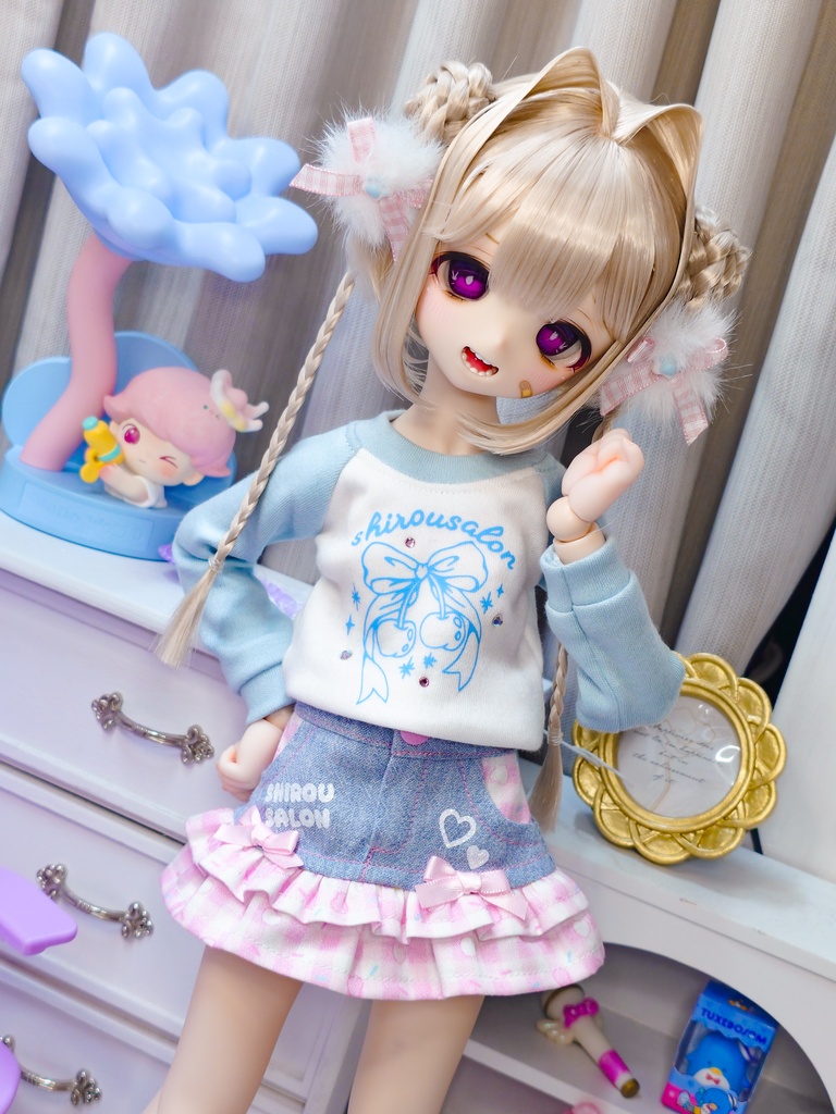 【MDD】チェリープリントトップス