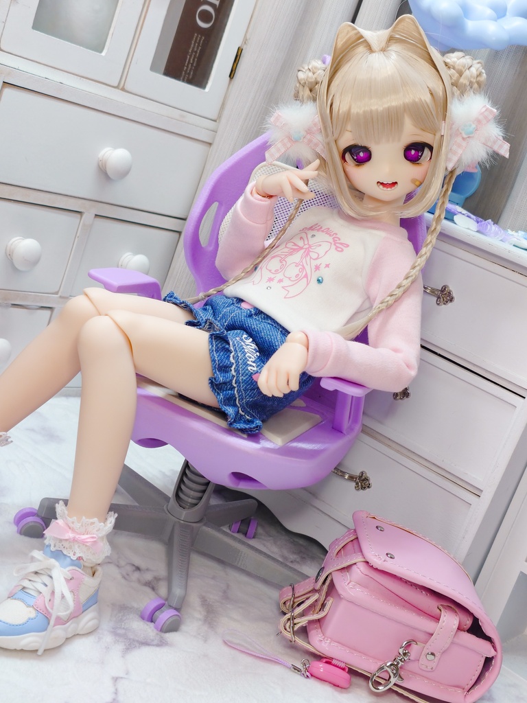 【MDD】チェリープリントトップス