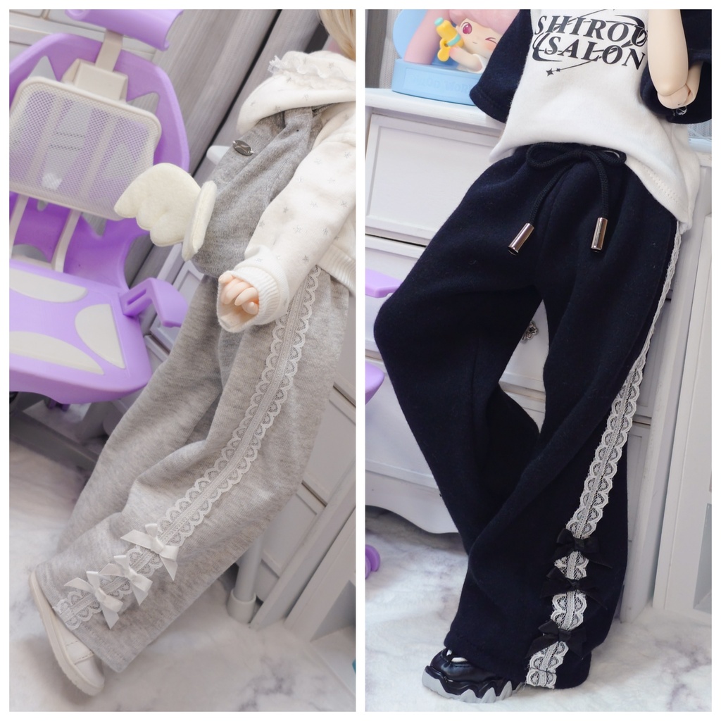【MDD】サイドレーススウェットパンツ