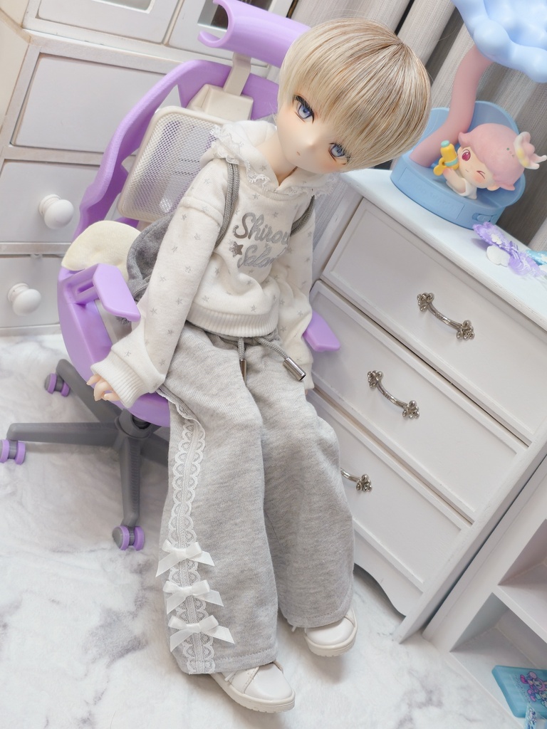 【MDD】サイドレーススウェットパンツ