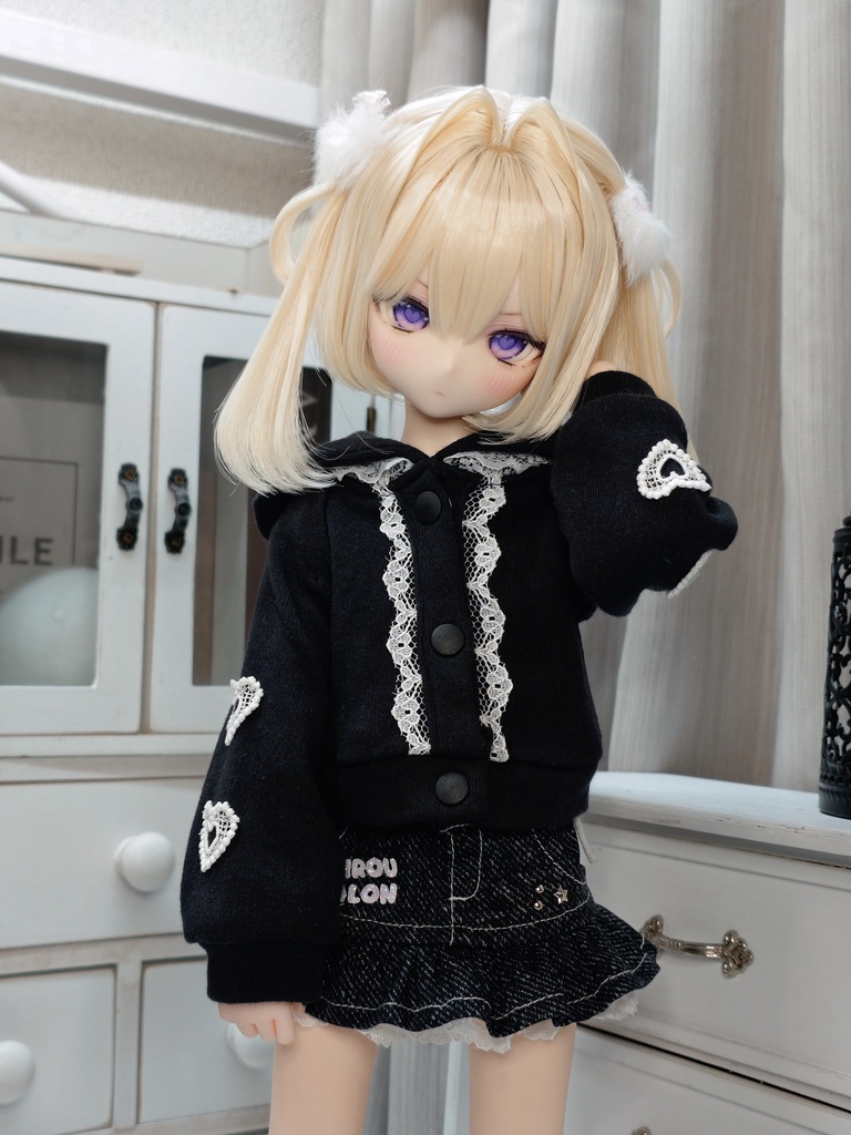 【MDD】ゴシックレースパーカー