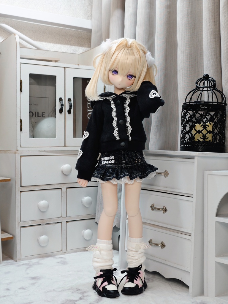 【MDD】ゴシックレースパーカー