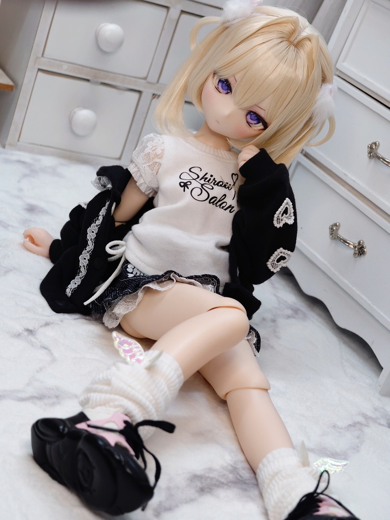 【MDD】デニムフリルスカート