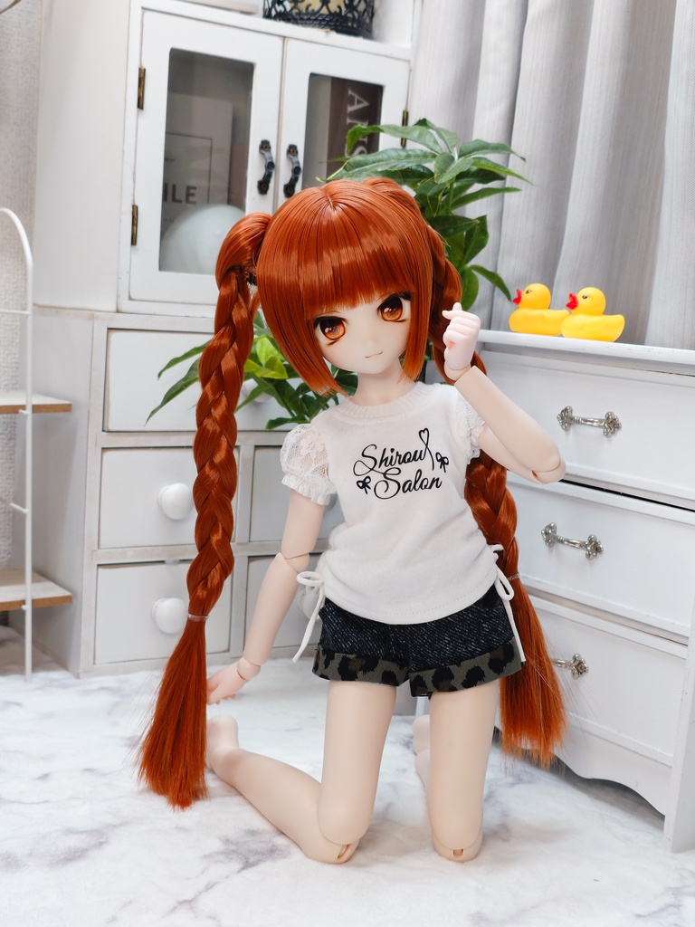 【MDD】ヒョウ柄デニムショートパンツ