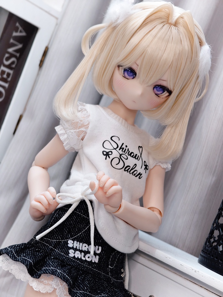 【MDD】レースパフスリーブトップス