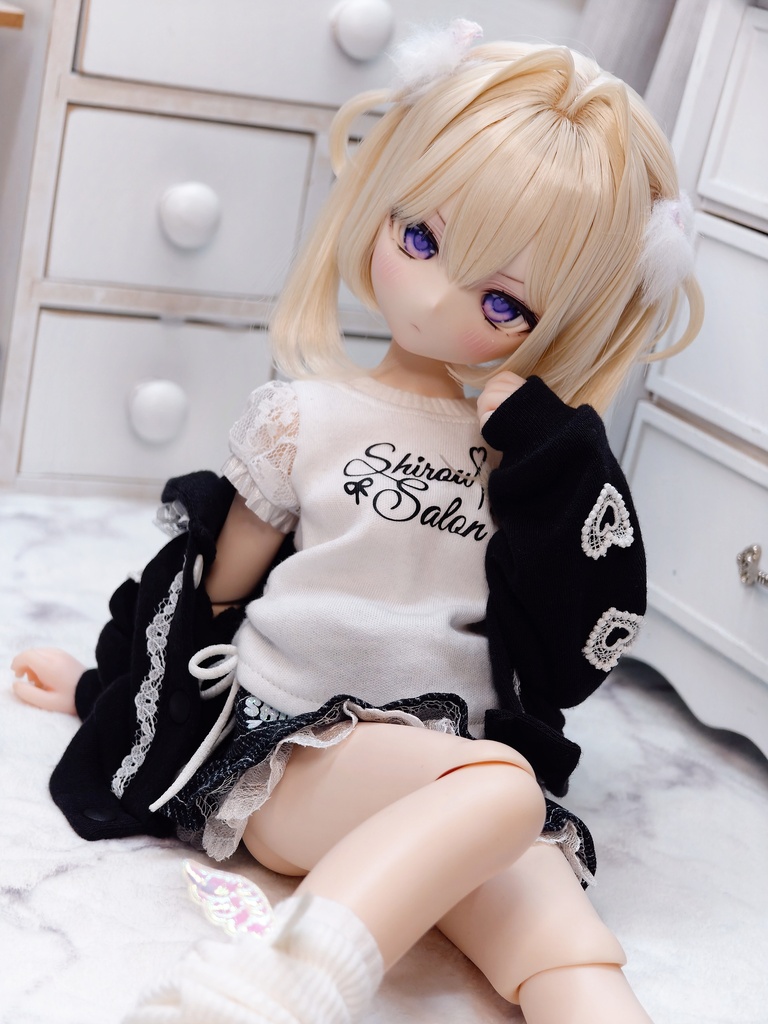 【MDD】レースパフスリーブトップス