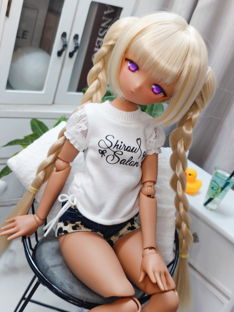 【MDD】レースパフスリーブトップス