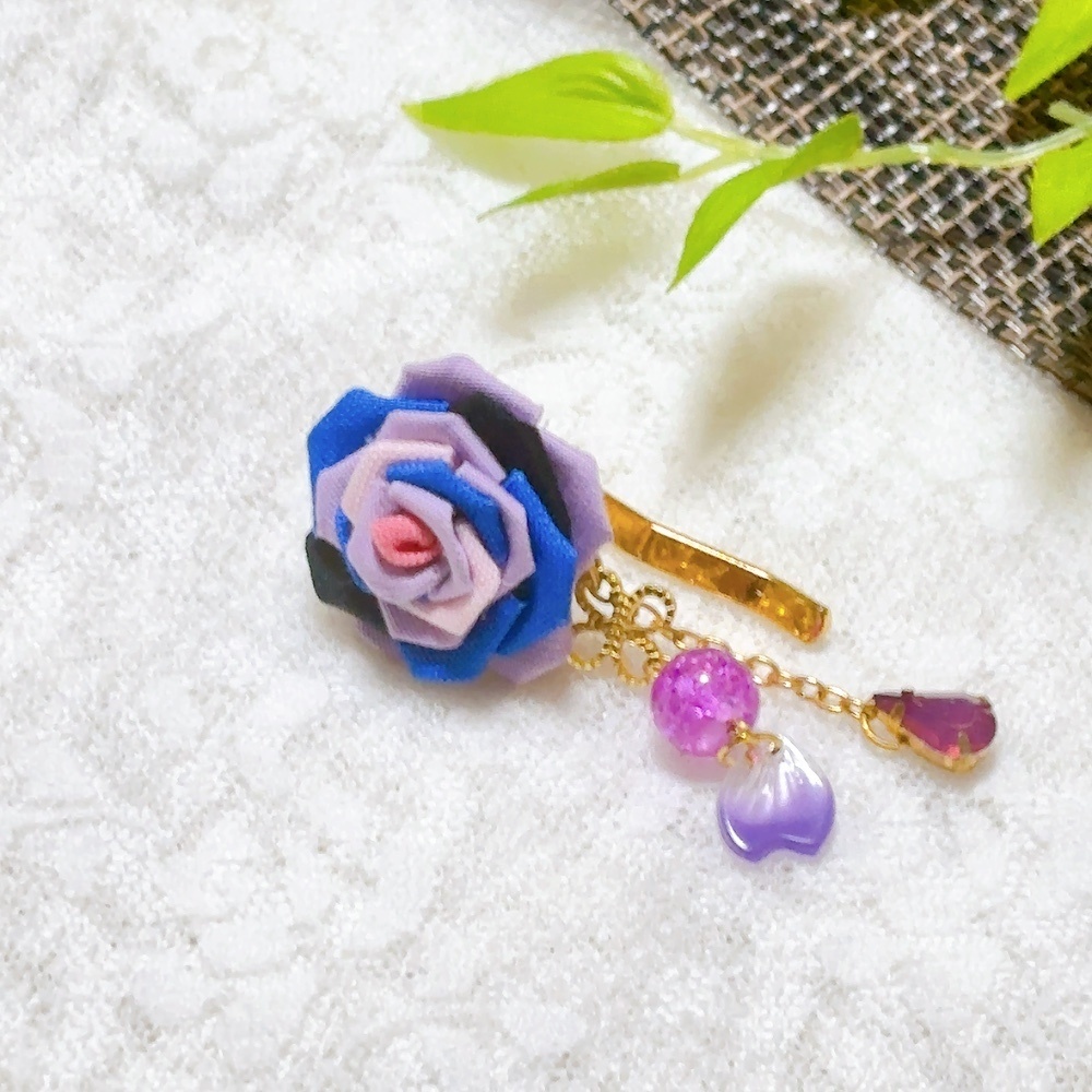 【刀剣乱舞】つまみ細工*ポニーフック ヘアアクセサリー 初期刀組