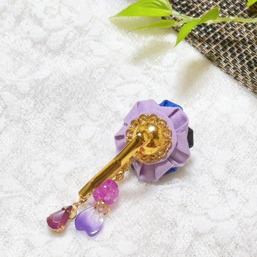 【刀剣乱舞】つまみ細工*ポニーフック ヘアアクセサリー 初期刀組