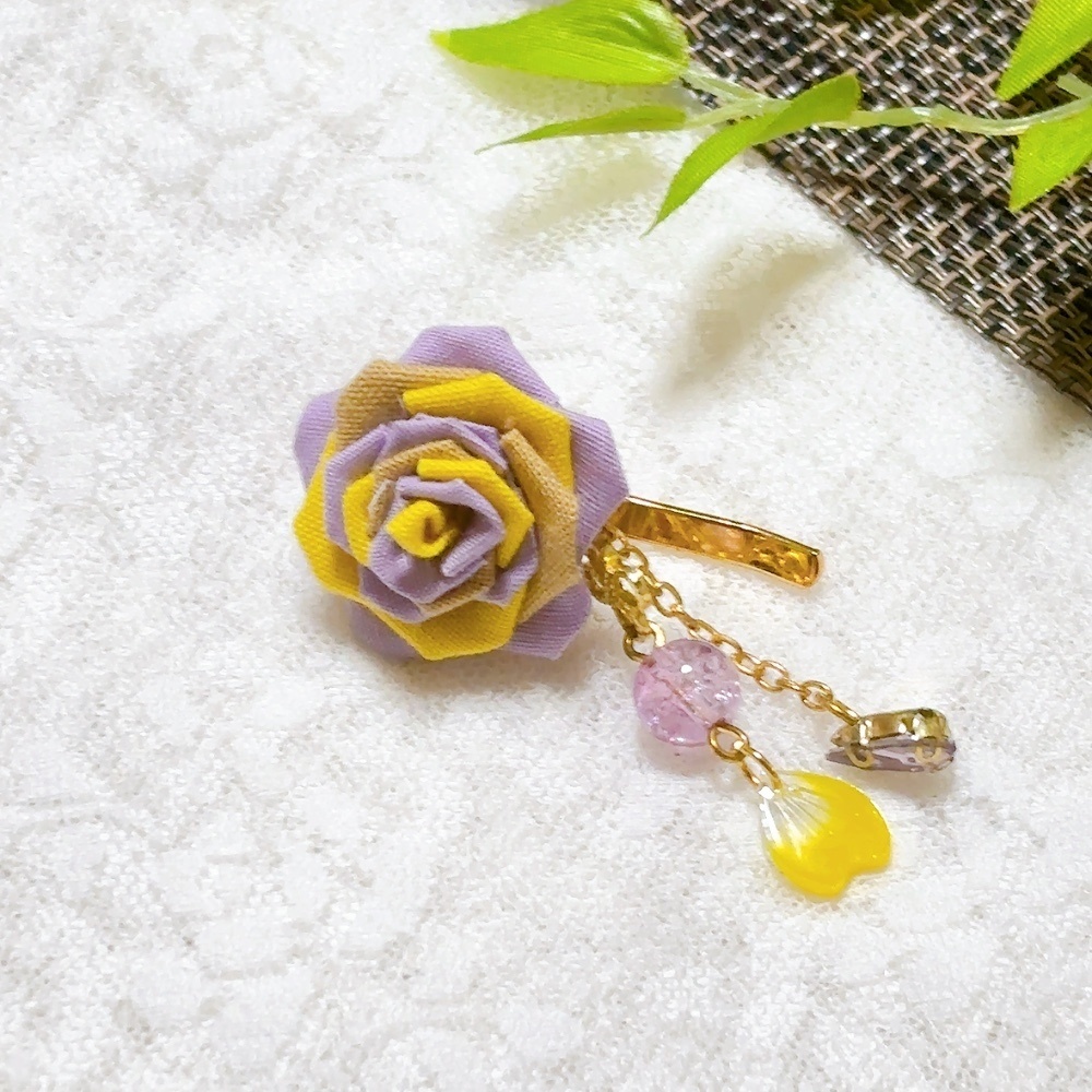 【刀剣乱舞】つまみ細工*ポニーフック ヘアアクセサリー 初期刀組