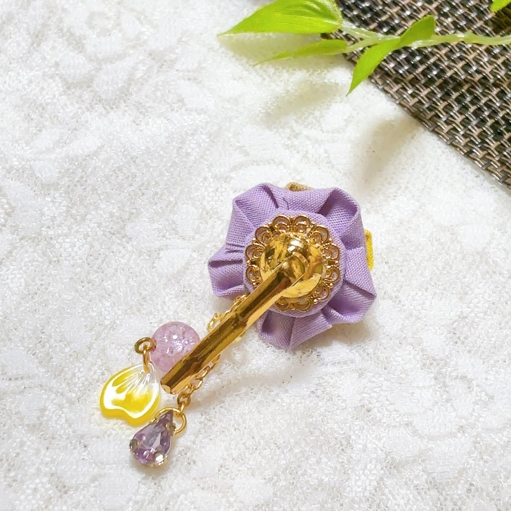 【刀剣乱舞】つまみ細工*ポニーフック ヘアアクセサリー 初期刀組