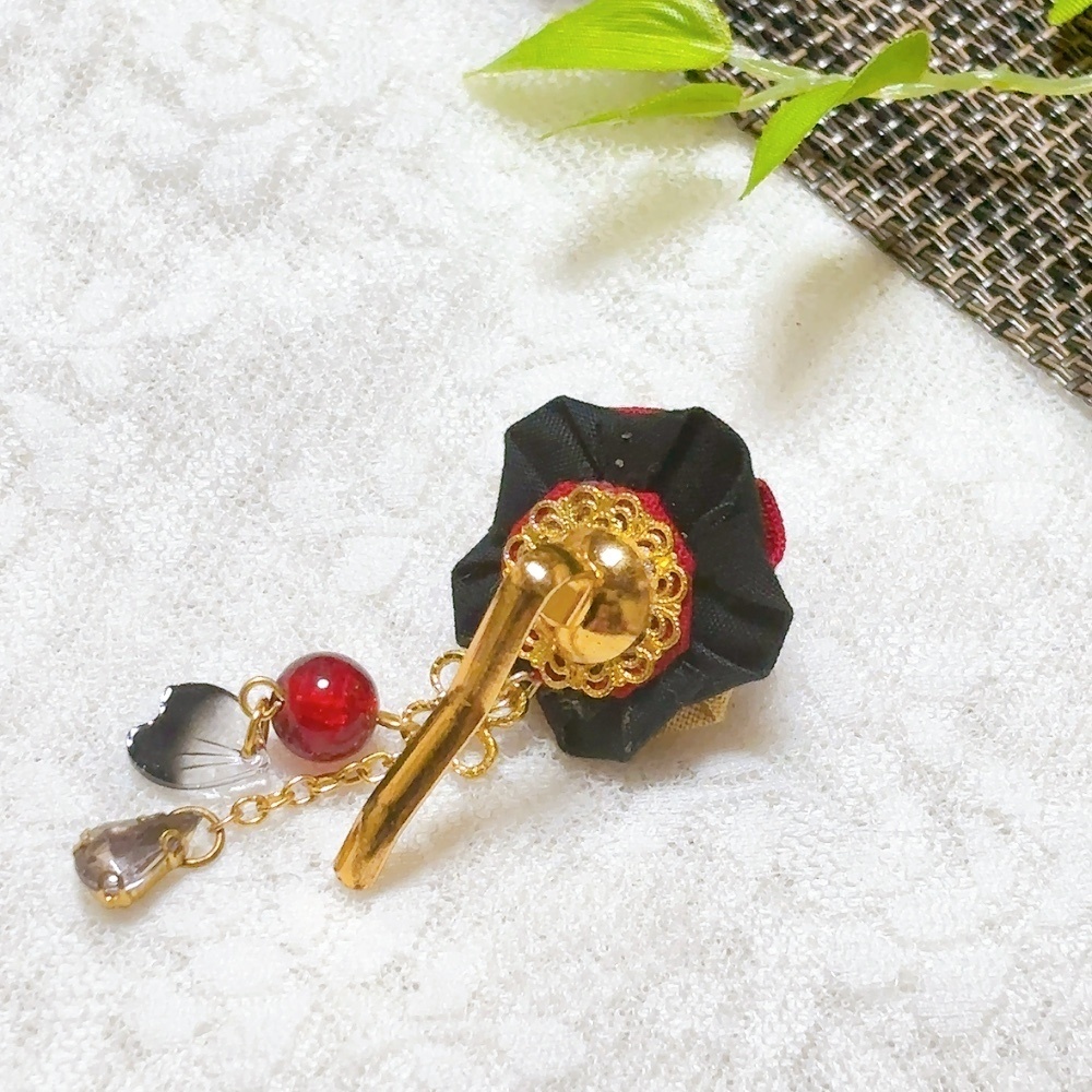 【刀剣乱舞】つまみ細工*ポニーフック ヘアアクセサリー 初期刀組