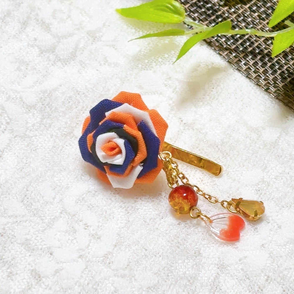 【刀剣乱舞】つまみ細工*ポニーフック ヘアアクセサリー 初期刀組