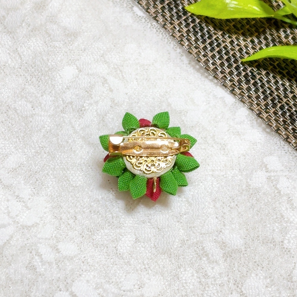 【薬屋のひとりごと】つまみ細工*ブローチ